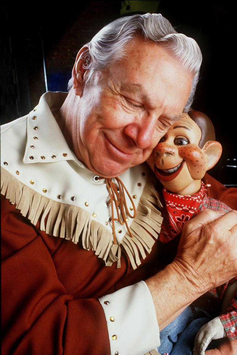 Buffalo Bob Smith with Howdy Doody