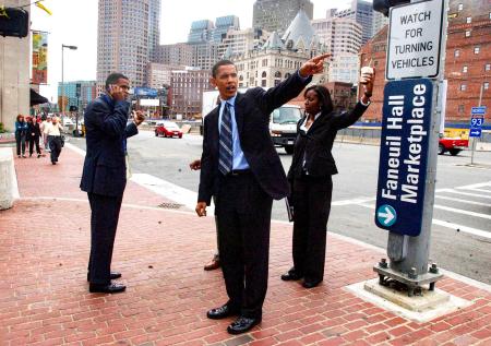 Hours before delivering the keynote address at the 2004 Democratic National Convention, Barack Obama, a little know Senator from Illinois, along with his aides, found themselves momentarily lost on the streets of downtown Boston. 